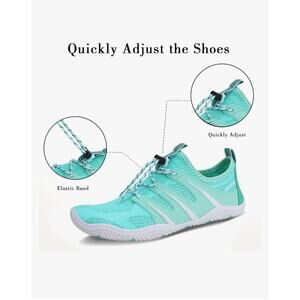 Mens Womens Water Shoes Sports Quick Dry Barefoot Diving Swim Surf Aqua XL